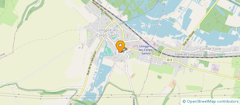 localisation de l'entreprise MADAME CHARLOTTE MIRANDELLE  LONGPRE-LES-CORPS-SAINTS