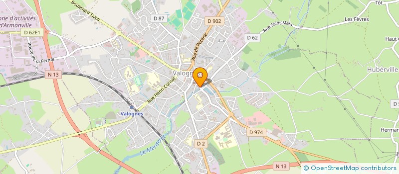 localisation de l'entreprise MADAME CHARLOTTE MOALIC  VALOGNES