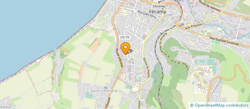 localisation de l'entreprise MADAME CHARLOTTE MOIGNOT  FECAMP