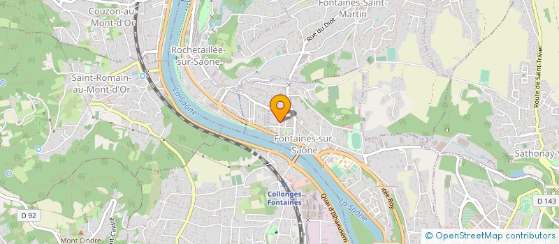 localisation de l'entreprise MADAME CHARLOTTE MONNIER à FONTAINES-SUR-SAONE