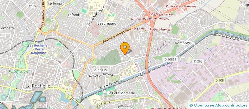 localisation de l'entreprise MADAME CHARLOTTE MONOD  SAINTE-SOULLE