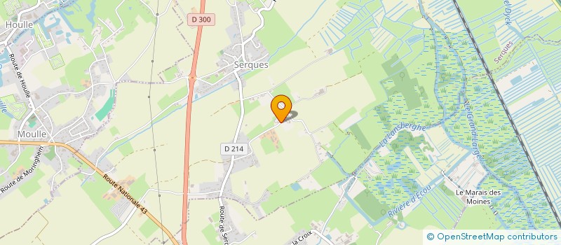 localisation de l'entreprise MADAME CHARLOTTE MONTMASSON  SERQUES