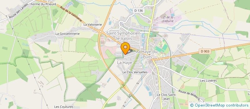 localisation de l'entreprise MADAME CHARLOTTE MOORFOOT  LA HAYE