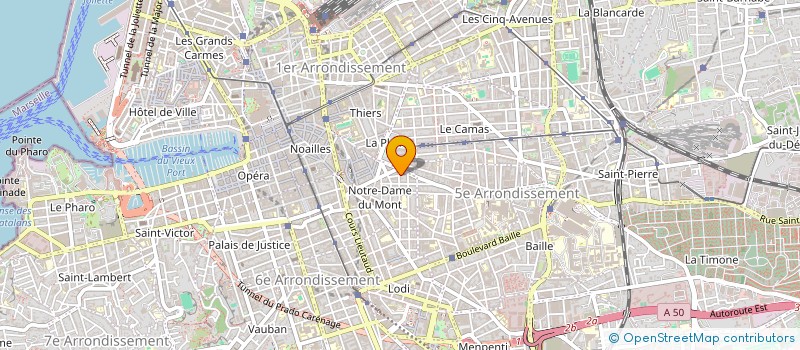 localisation de l'entreprise MADAME CHARLOTTE MORABIN  MARSEILLE