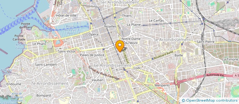 localisation de l'entreprise MADAME CHARLOTTE MOREAU  MARSEILLE