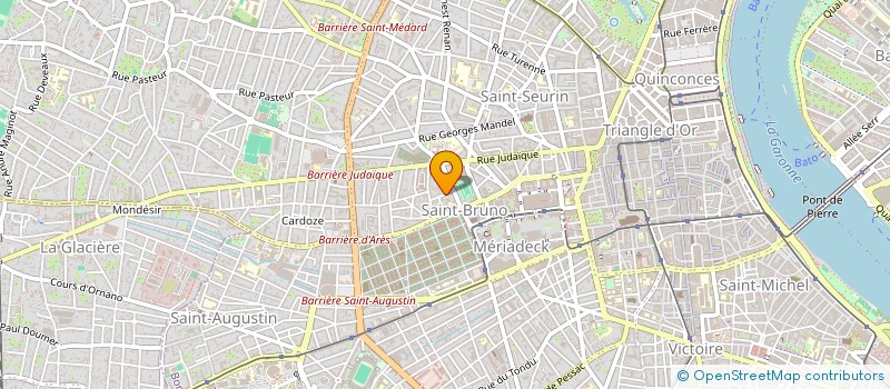 localisation de l'entreprise MADAME CHARLOTTE MOREL  BORDEAUX