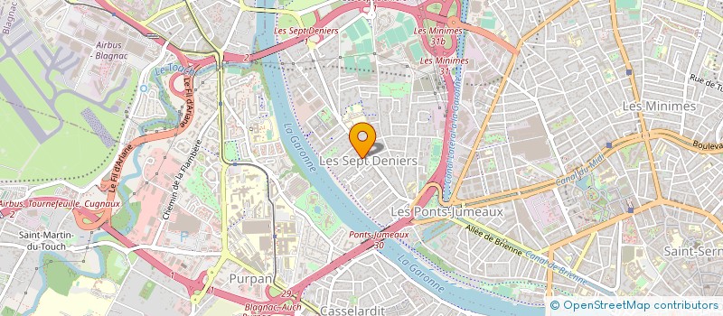 localisation de l'entreprise MADAME CHARLOTTE MOREL à TOULOUSE
