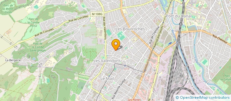 localisation de l'entreprise MADAME CHARLOTTE MORETTI  DIJON