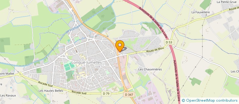 localisation de l'entreprise MADAME CHARLOTTE MORICHON  GENNES-VAL-DE-LOIRE