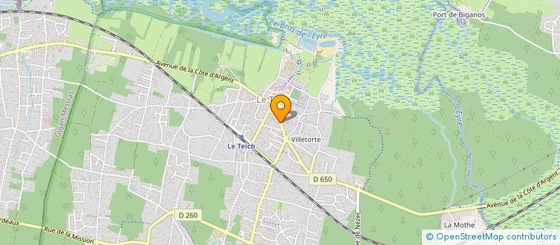 localisation de l'entreprise MADAME CHARLOTTE MORIN  GUJAN-MESTRAS