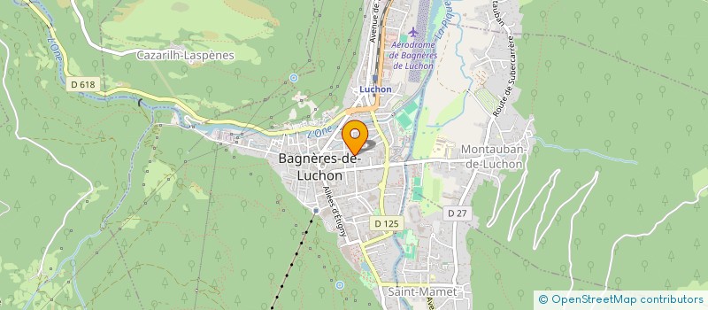 localisation de l'entreprise MADAME CHARLOTTE MORIN à BAGNERES-DE-LUCHON
