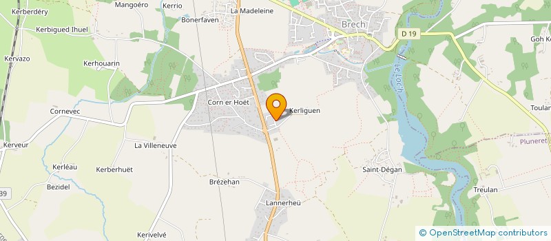 localisation de l'entreprise MADAME CHARLOTTE MORIN  BRECH