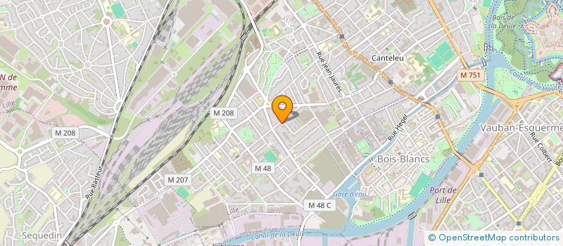 localisation de l'entreprise MADAME CHARLOTTE MORTIER à LILLE