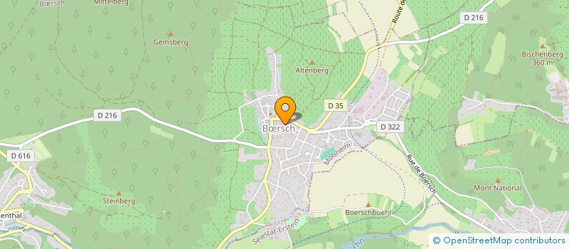 localisation de l'entreprise MADAME CHARLOTTE MULLER  BRSCH