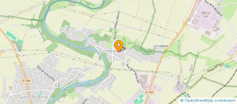 localisation de l'entreprise MADAME CHARLOTTE MULLOT  NIORT