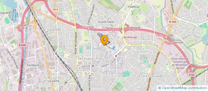 localisation de l'entreprise MADAME CHARLOTTE MUNOZ  TOULOUSE