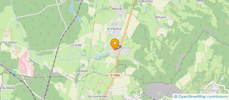 localisation de l'entreprise MADAME CHARLOTTE MURAT à JOUDES