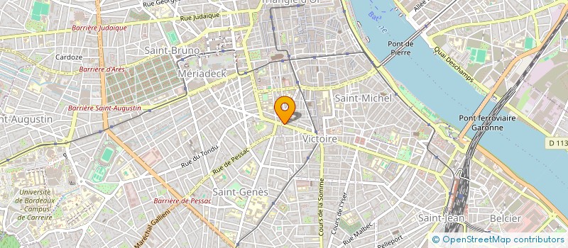 localisation de l'entreprise MADAME CHARLOTTE NADAUD  BORDEAUX