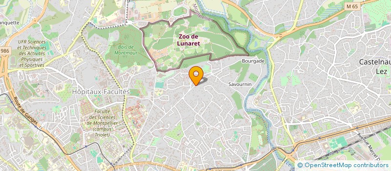 localisation de l'entreprise MADAME CHARLOTTE NADAUD à MONTPELLIER