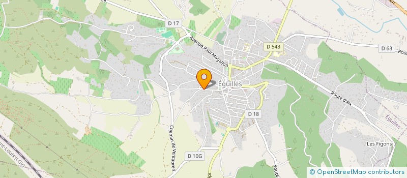 localisation de l'entreprise MADAME CHARLOTTE NEGRONI  EGUILLES