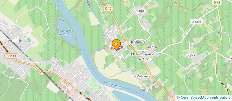 localisation de l'entreprise MADAME CHARLOTTE NICAUD  RIONS