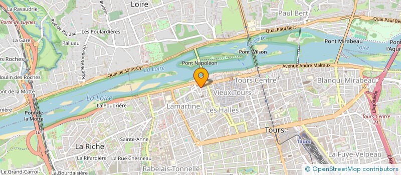 localisation de l'entreprise MADAME CHARLOTTE NICOLLE  TOURS