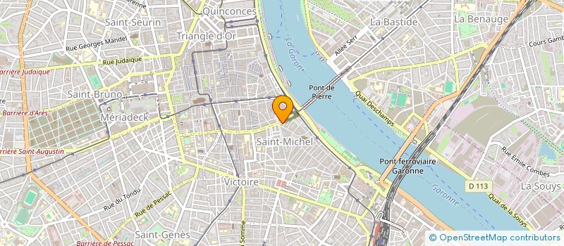 localisation de l'entreprise MADAME CHARLOTTE NORMAND  BORDEAUX