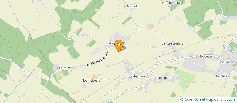 localisation de l'entreprise MADAME CHARLOTTE NOTTEBAERT  CHAUMOT