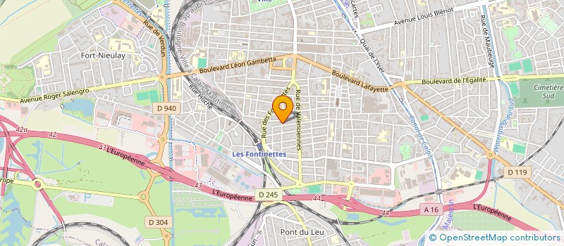 localisation de l'entreprise MADAME CHARLOTTE ODENT  CALAIS