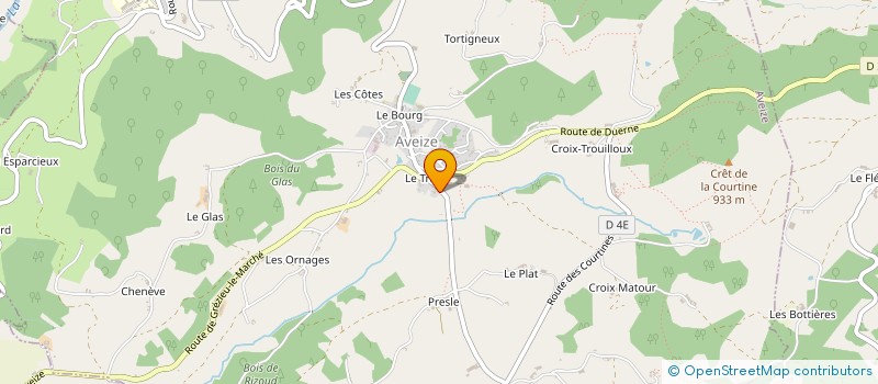 localisation de l'entreprise MADAME CHARLOTTE ODIN  AVEIZE