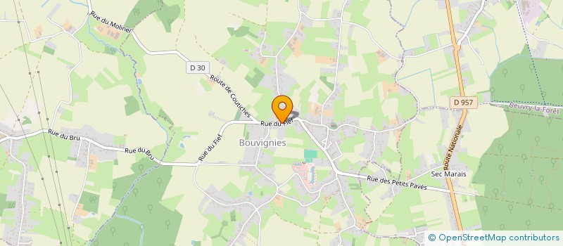 localisation de l'entreprise MADAME CHARLOTTE OGE à BOUVIGNIES