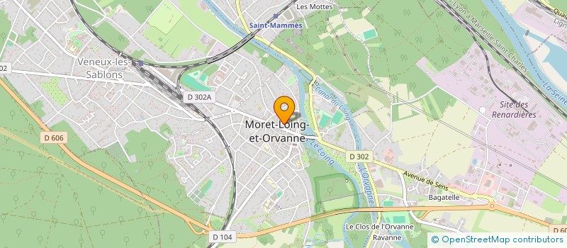 localisation de l'entreprise MADAME CHARLOTTE OTHMAN à MORET-LOING-ET-ORVANNE