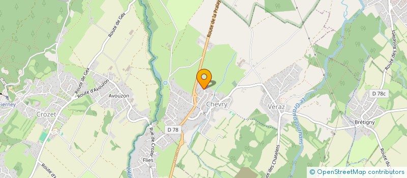 localisation de l'entreprise MADAME CHARLOTTE PABST  CHEVRY