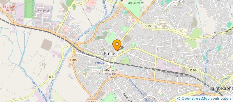 localisation de l'entreprise MADAME CHARLOTTE PAPON à FREJUS