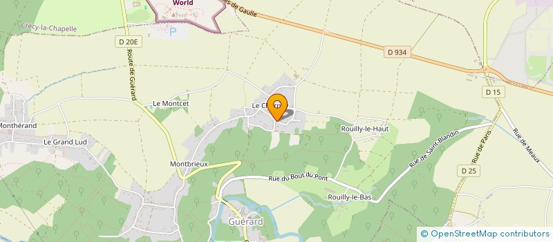 localisation de l'entreprise MADAME CHARLOTTE PARIS  COUTEVROULT