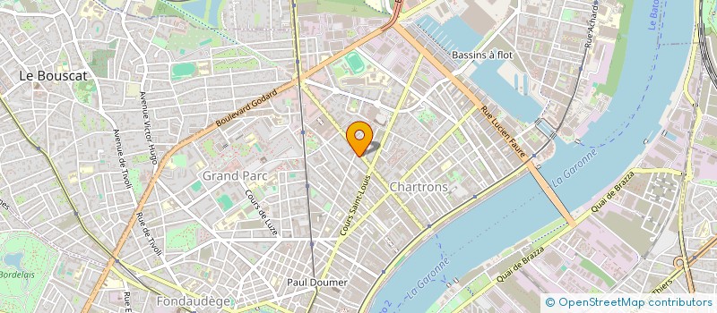 localisation de l'entreprise MADAME CHARLOTTE PATERNE  BORDEAUX