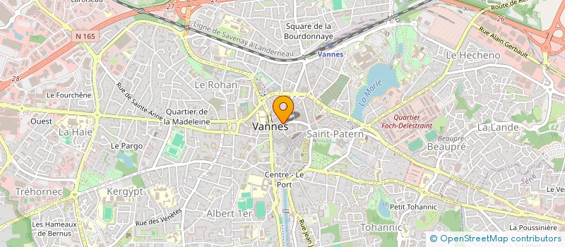 localisation de l'entreprise MADAME CHARLOTTE PATUREL à VANNES