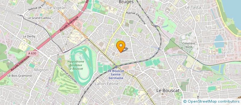 localisation de l'entreprise MADAME CHARLOTTE PAUGAM à BRUGES