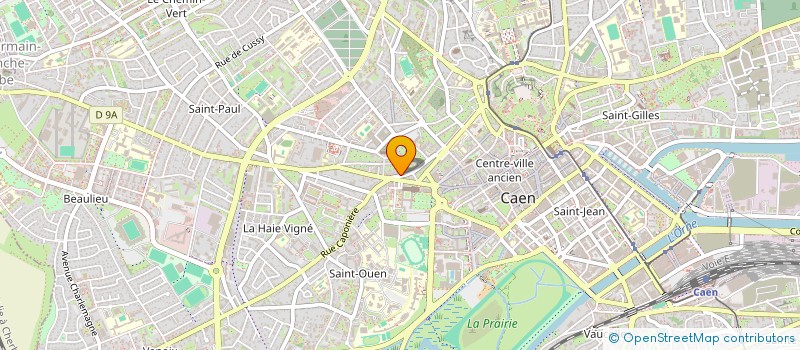 localisation de l'entreprise MADAME CHARLOTTE PAUL à CAEN