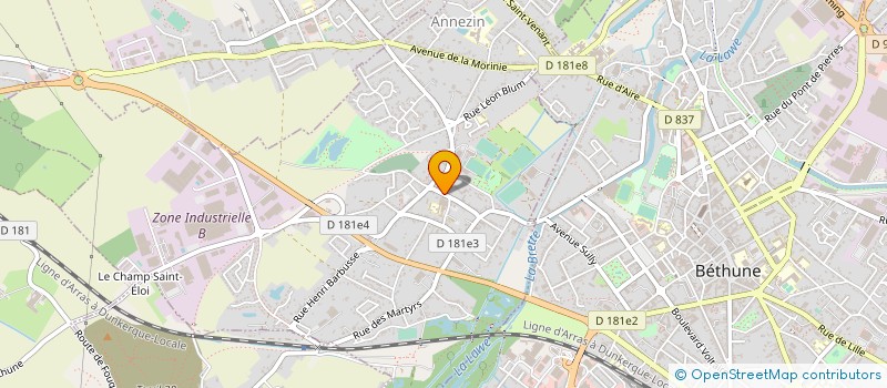 localisation de l'entreprise MADAME CHARLOTTE PAVY  ANNEZIN