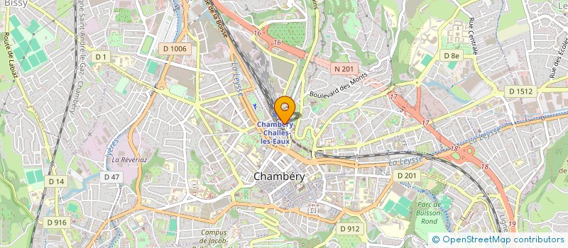 localisation de l'entreprise MADAME CHARLOTTE PAYART à CHAMBERY