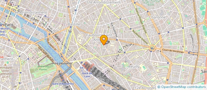 localisation de l'entreprise MADAME CHARLOTTE PEDRONO à PARIS