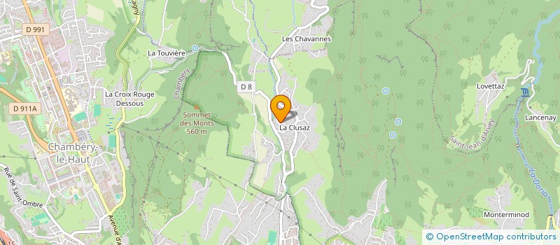 localisation de l'entreprise MADAME CHARLOTTE PENNAZIO  SAINT-ALBAN-LEYSSE