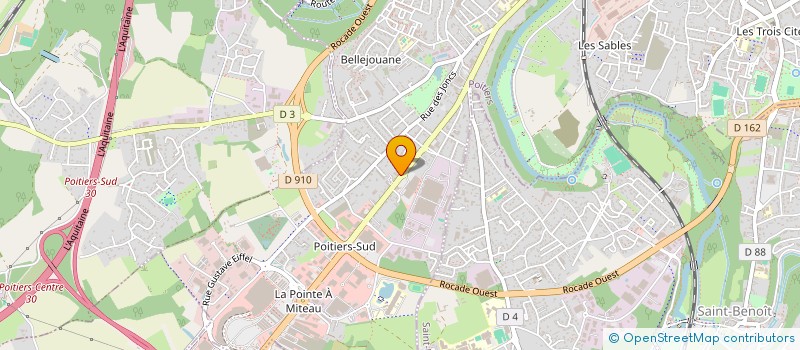 localisation de l'entreprise MADAME CHARLOTTE PERCHENET  POITIERS