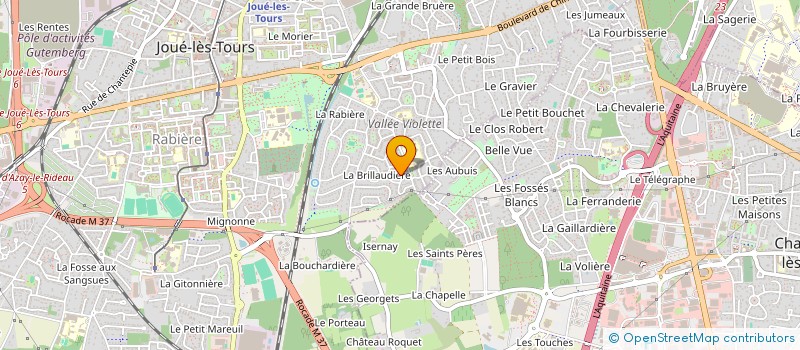 localisation de l'entreprise MADAME CHARLOTTE PERROT à JOUE-LES-TOURS