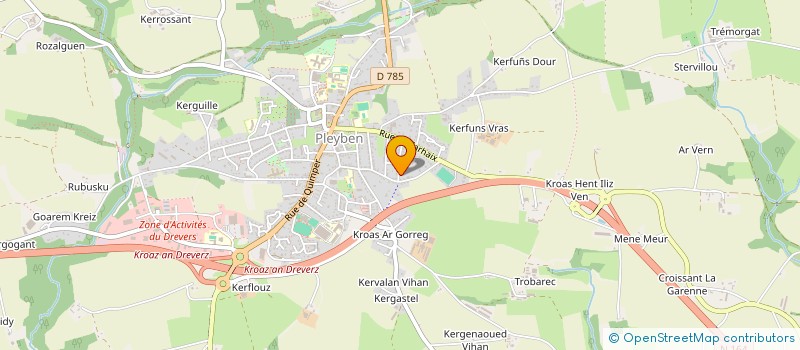 localisation de l'entreprise MADAME CHARLOTTE PETIT  PLEYBEN