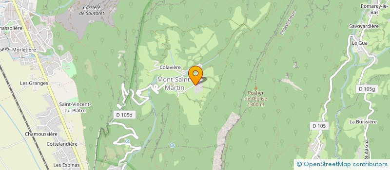 localisation de l'entreprise MADAME CHARLOTTE PEYRET  MONT-SAINT-MARTIN