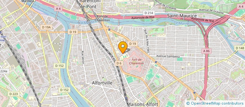 localisation de l'entreprise MADAME CHARLOTTE PICARD à MAISONS ALFORT