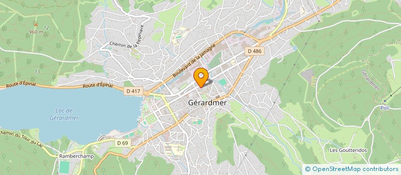 localisation de l'entreprise MADAME CHARLOTTE PICART  GERARDMER