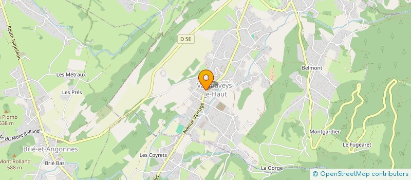 localisation de l'entreprise MADAME CHARLOTTE PICHAT  VAULNAVEYS-LE-HAUT